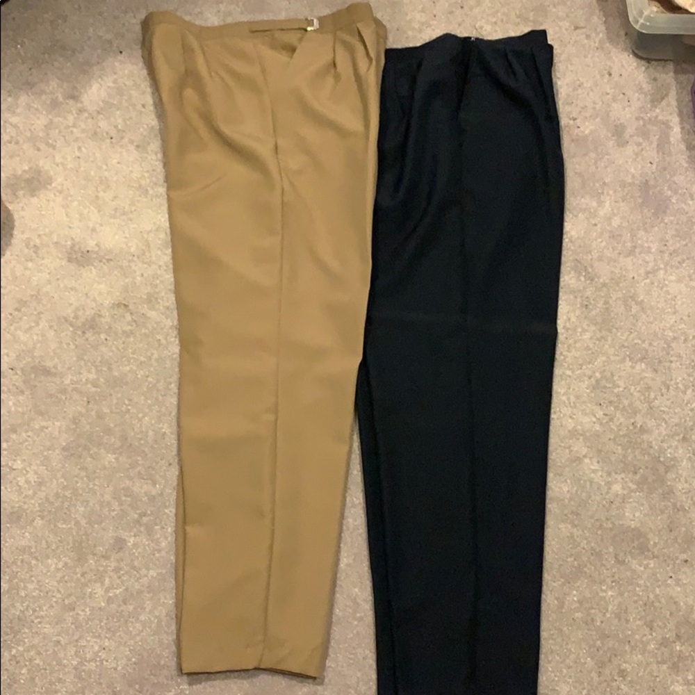 TALL Adjustable waist buckle dress pants